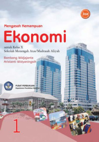 Image of Mengasah Kemampuan ekonomi X SMA/MA